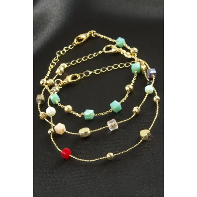 BUĞZ Karışık Trend Kristal Bileklik