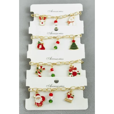 BUĞZ Karışık Zincir Yılbaşı Bilekliği