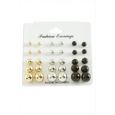  Kartlı İnci Küpe 30 Adet