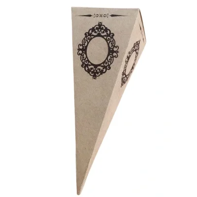 BUĞZ Karton Külah Şeker,Lokum,Kına Kutusu 25 li paket