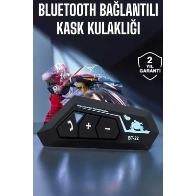  Kask Kulaklık Bluetooth Motosiklet Kulaklık Intercom Su Geçirmez
