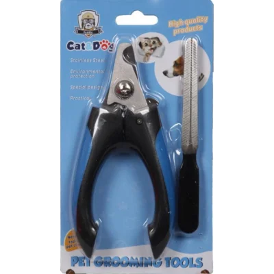 BUĞZ Kedi Köpek Tırnak Makası Törpü Seti