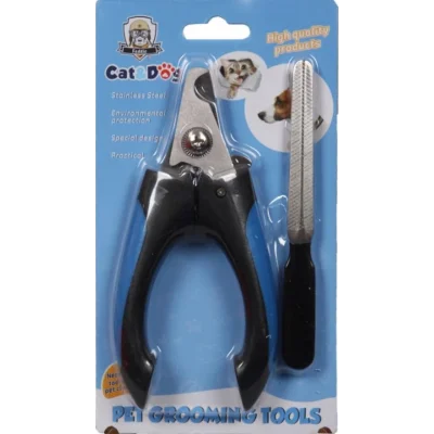 BUĞZ Kedi Köpek Tırnak Makası Törpü Seti