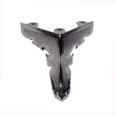 BUĞZ Kelebek Ahşap, Sunta Sandık Ayağı, Kutu Ayak 5,5 Cm - Nikel