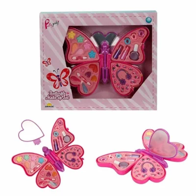  Kelebek Şekilli 4 Katmanlı Makyaj Güzellik Seti