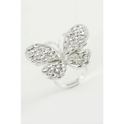  Kelebek Taşlı Yüzük