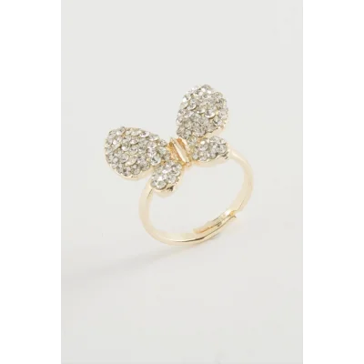  Kelebek Taşlı Yüzük