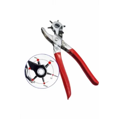  Kemer Delme Pensesi 6 Farklı Boyutta Kemer Delici Ev Deri Kemer