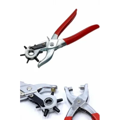  Kemer Delme Pensesi Deri Delici Pensi Zımba 6 Farklı Boyutta