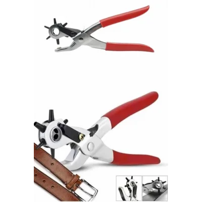  Kemer Delme Pensesi- Kemer Delik Açma Zımbası Paslanmaz Çelik