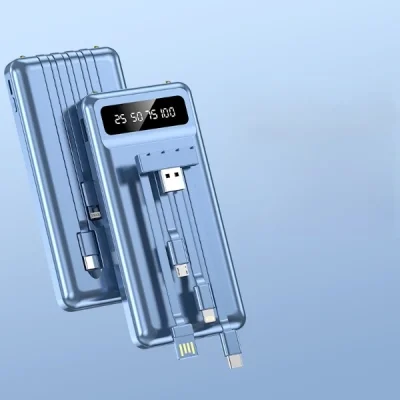 BUĞZ Kendinden Kablolu 10.000 mAh Powerbank