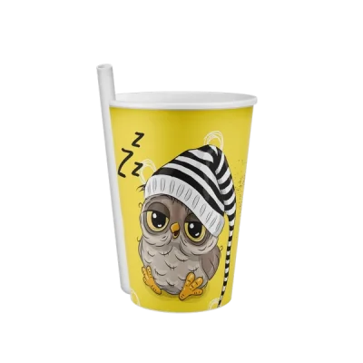 BUĞZ Kendinden Pipetli Bardak 400 Ml (1 Adet )