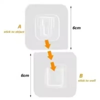 BUĞZ Kendinden Yapışkanlı Çift Taraflı Askı - Lisinya