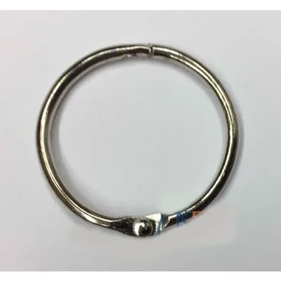 BUĞZ Eco Lounge Kilitli Yuvarlak Halka, 2,5cm - 100 Adet