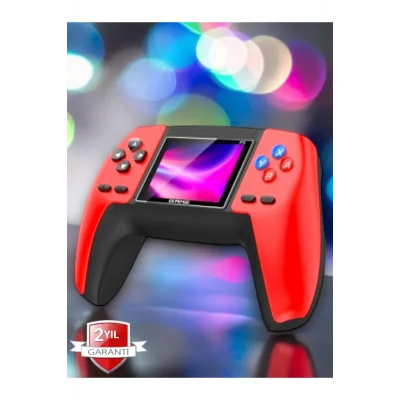 BUĞZ Kırmızı 520 oyunlu taşınabilir joystick, Bluetooth yok, 2 yıl garantili, diğer bağlantı