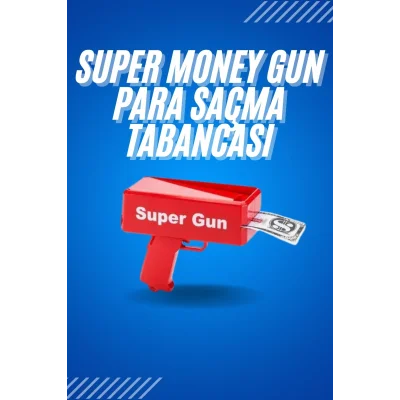  Kırmızı Çocuklara Özel Para Fırlatma Makinesi Para Saçma Tabancası