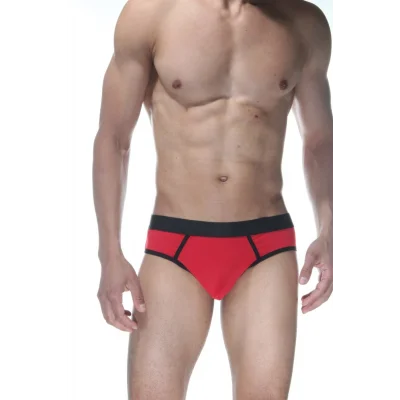 BUĞZ Kırmızı Jockstrap Fantezi İç Giyim
