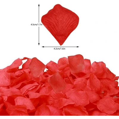 BUĞZ Kırmızı Renk Gül Yaprağı – 10 Paket 1000 Adet