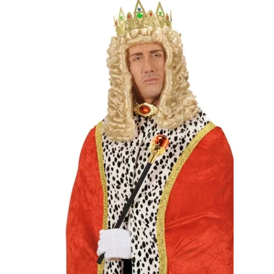 BUĞZ Kırmızı Topuzlu Kral Asası Kraliyet Asası 40 Cm - Lisinya