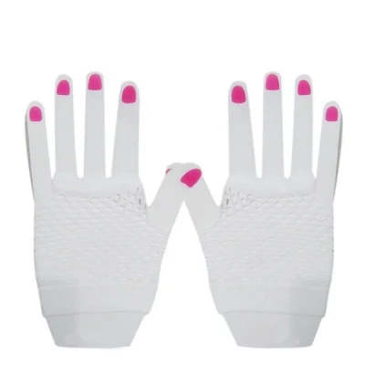 BUĞZ Kısa Beyaz File Eldiven