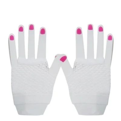 BUĞZ Kısa Beyaz File Eldiven