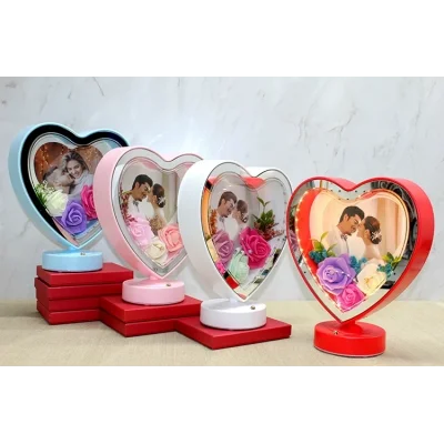 BUĞZ Kişiye Özel Fotoğraf Alanlı Ledli Çerceve Alk4448