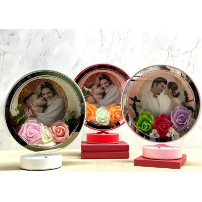 BUĞZ Kişiye Özel Fotoğraf Alanlı Ledli Çerceve Alk4449