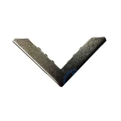 BUĞZ Kitap, Kapak, Menü, Albüm Köşesi, Büyük - 23x40mm, Nikel, 500 Adet