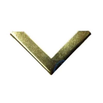 BUĞZ Kitap, Kapak, Menü, Albüm Köşesi, Büyük - 23x40mm, Sarı, 10 Adet