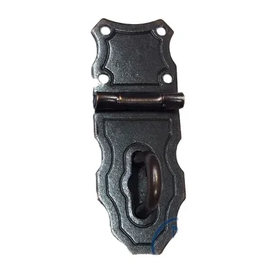  Klasik Küçük Sandık Askısı - 20x55mm, Oksit, 1 Adet