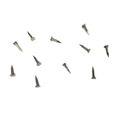 BUĞZ Klips, Menteşe, Ayağı Çivisi 7mm Çelik - Nikel 10gr