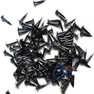 BUĞZ Klips, Menteşe, Ayağı Çivisi 7mm Çelik - Siyah 100gr