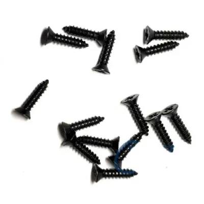 BUĞZ Klips, Menteşe, Ayak, Ağaç, Sunta Vidası 2,2x9,5mm - Siyah 1000 Adet