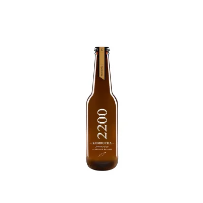 BUĞZ Kombucha 2200 Zencefil Fermente Yeşil Çay (330 ml)