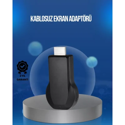 BUĞZ Kompakt HDMI Kablosuz Dongle – 1080p Görüntü ve Plug‑and‑Play Kurulum