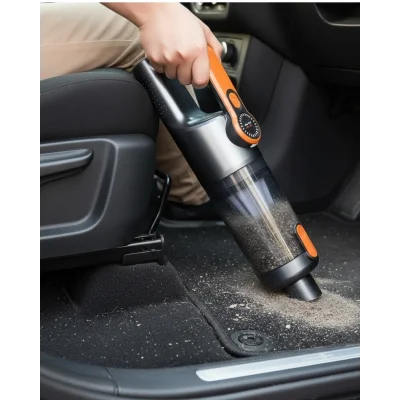 BUĞZ Kompakt Kablosuz Süpürge Güçlü Çekiş ve Düşük Ses Seviyesi