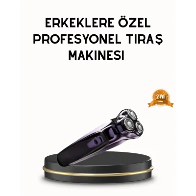 BUĞZ Kompakt Şarjlı Saç Sakal Tıraş Makinesi Kuru Kullanım Özellikli