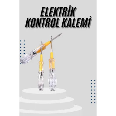  Kontrol Kalemi Çift Taraflı Uçlu Elektrik Akım Test Cihazı