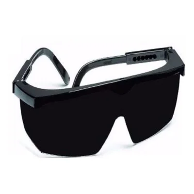 BUĞZ Korumalı Laboratuvar Gözlüğü Siyah / Çapak Gözlüğü