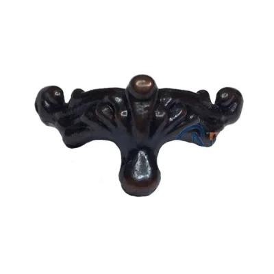 BUĞZ Köşe Etekli Sandık Ayağı, Kutu Ayak 1,5 Cm - Eskitme, 100 Adet