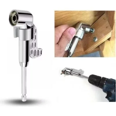 BUĞZ Köşe Vidalama Açılı Matkap Adaptörü Dar Alan Vidalama Matkap Ucu