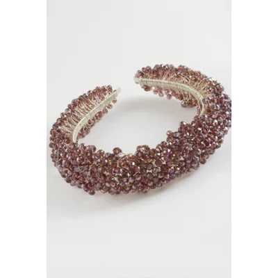 BUĞZ Kristal Gelin Tacı