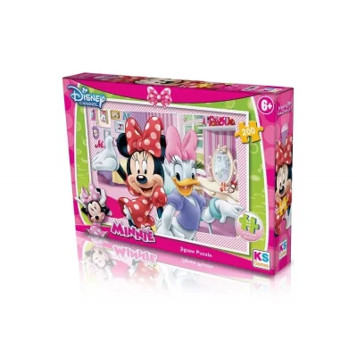  Ks Games 200 Parça Minnie Çocuk Puzzle