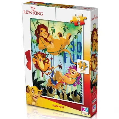  KS Lion King 50 Parça Puzzle
