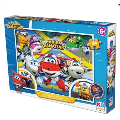  KS Puzzle 200 Parça  Harika Kanatlar