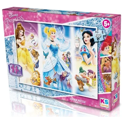  KS Puzzle 50 Parça Disney Prensesler
