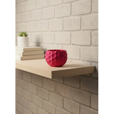 BUĞZ Küçük Boy Mor Saksı 5 cm Şık ve Minimal Dekoratif Tasarım