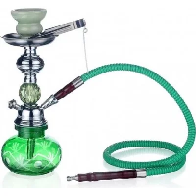  Küçük Boy Nargile Takımı - Yeşil