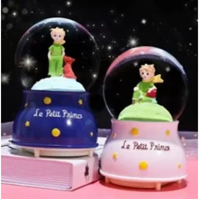 BUĞZ Küçük Prens Kar Küresi Işıklı Küçük Boy 6.5 cm