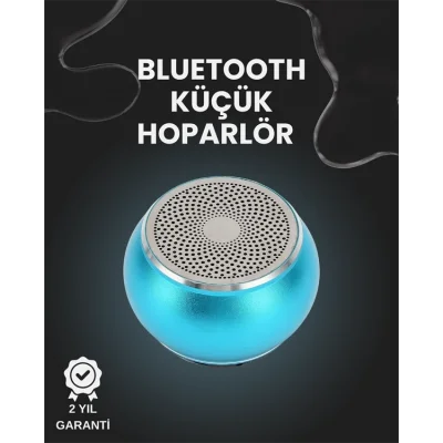  Küçük ve Güçlü Bluetooth Hoparlör – Kolay Taşınabilirlik ve Hızlı Şarj